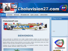 Tablet Screenshot of choluvision27.com